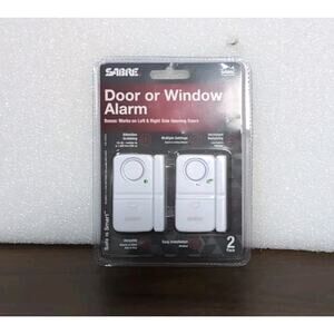 Sabre HS-DWA2 Door/Window Alarm 120dB Siren - 2 Alarms Included - Brand New